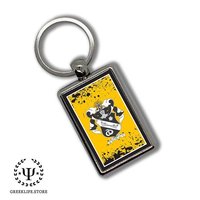 Sigma Nu Keychain Rectangular