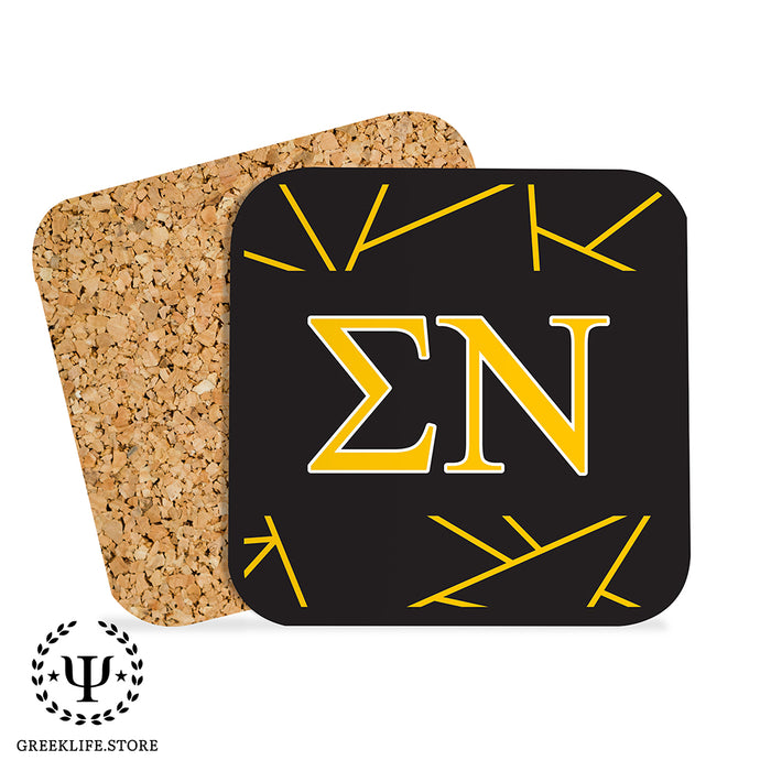 Sigma Nu Beverage Coasters Square (Set of 4)