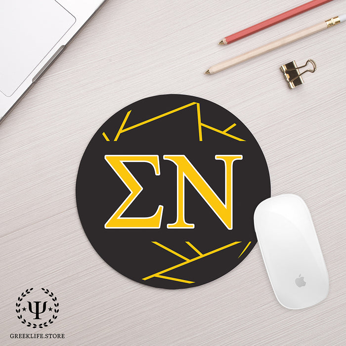 Sigma Nu Mouse Pad Round