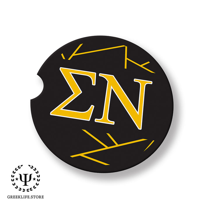 Sigma Nu Car Coasters (Set of 2)