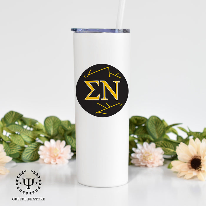 Sigma Nu Stainless Steel Skinny Tumbler 20 OZ