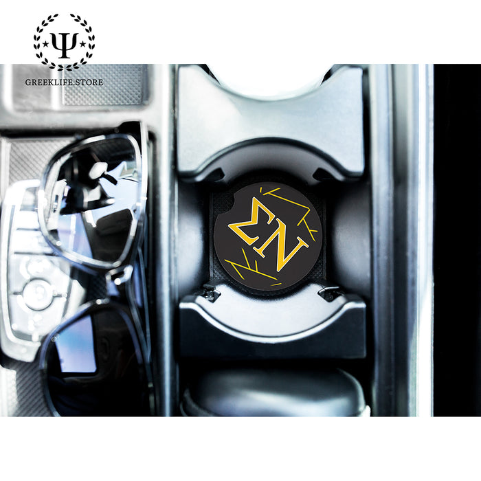 Sigma Nu Car Coasters (Set of 2)