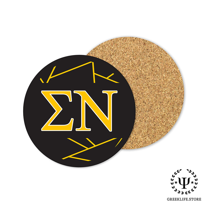 Sigma Nu Beverage Coasters Round (Set of 4)