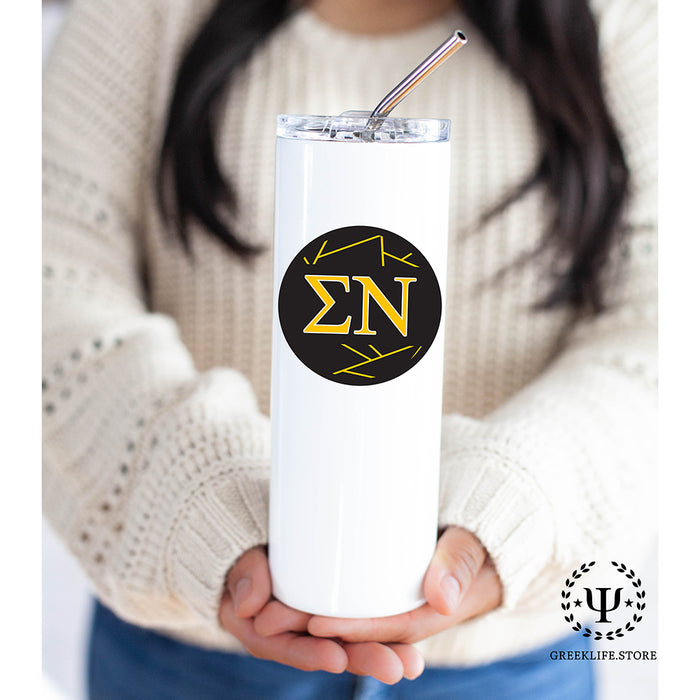 Sigma Nu Stainless Steel Skinny Tumbler 20 OZ
