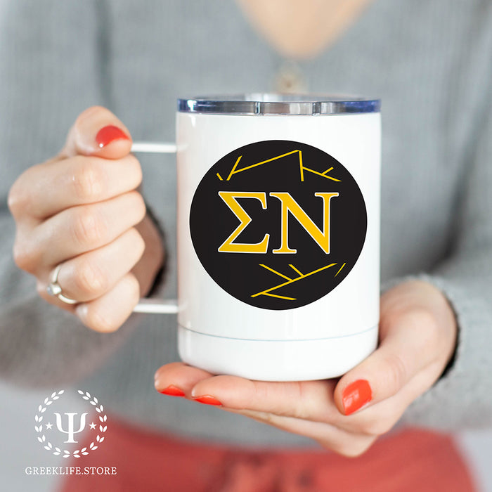 Sigma Nu Stainless Steel Travel Mug 13 OZ