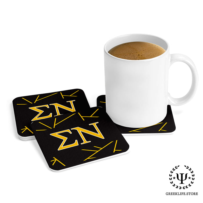 Sigma Nu Beverage Coasters Square (Set of 4)