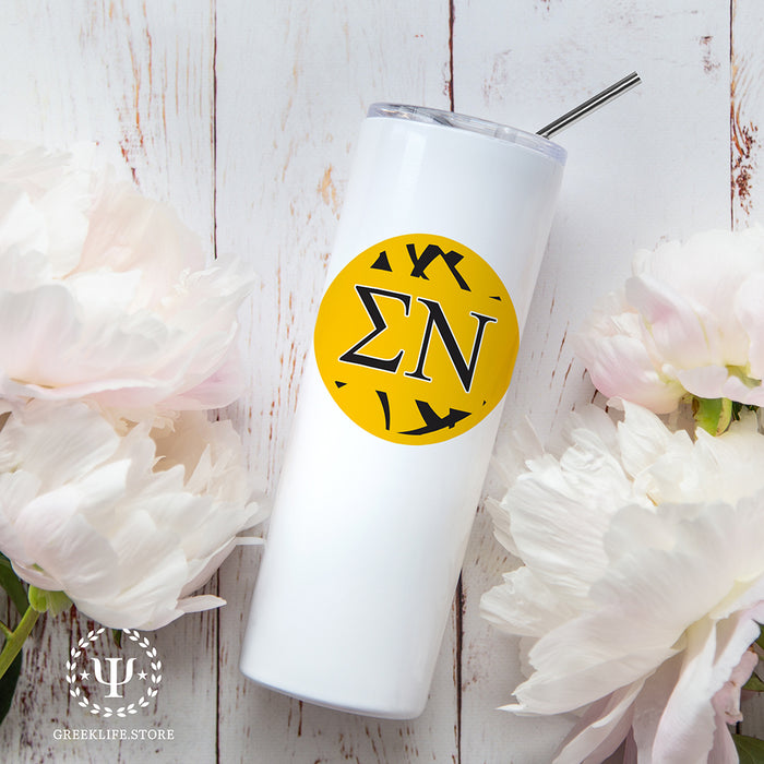 Sigma Nu Stainless Steel Skinny Tumbler 20 OZ