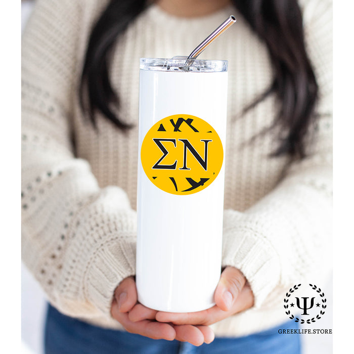 Sigma Nu Stainless Steel Skinny Tumbler 20 OZ