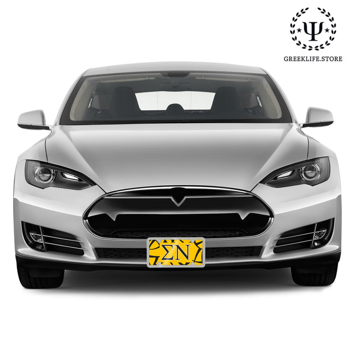 Sigma Nu Decorative License Plate
