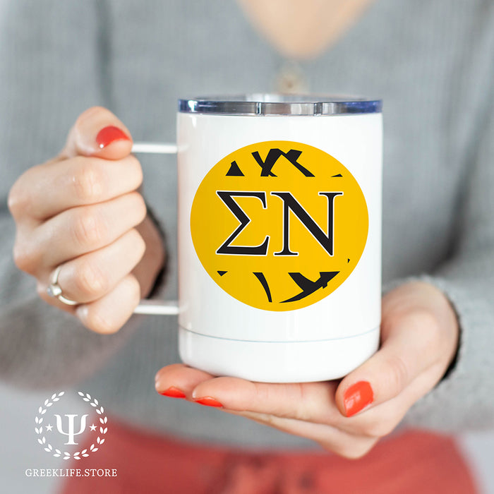 Sigma Nu Stainless Steel Travel Mug 13 OZ