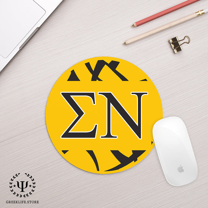 Sigma Nu Mouse Pad Round