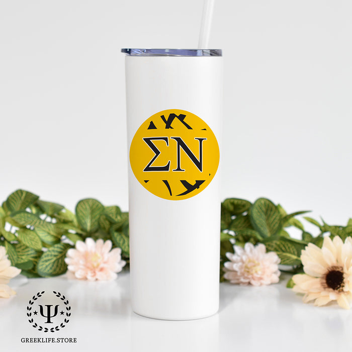 Sigma Nu Stainless Steel Skinny Tumbler 20 OZ