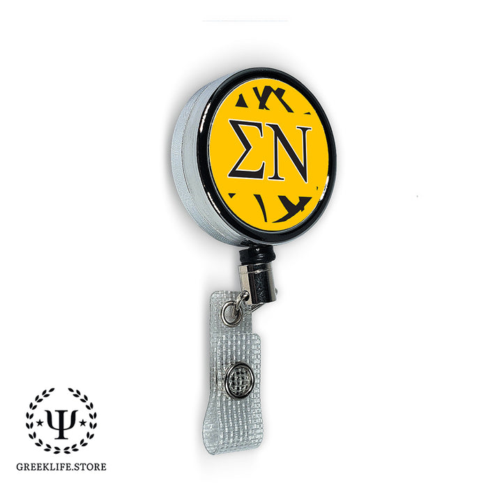 Sigma Nu Badge Reel Holder