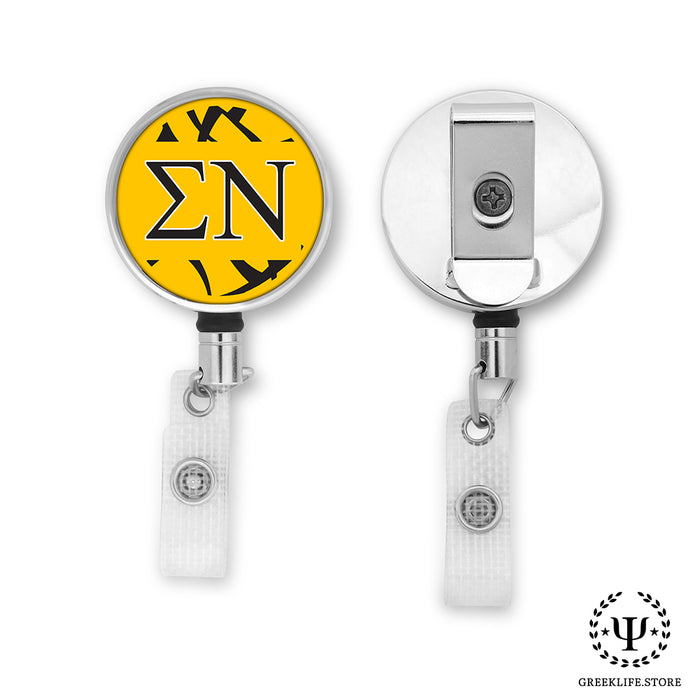Sigma Nu Badge Reel Holder