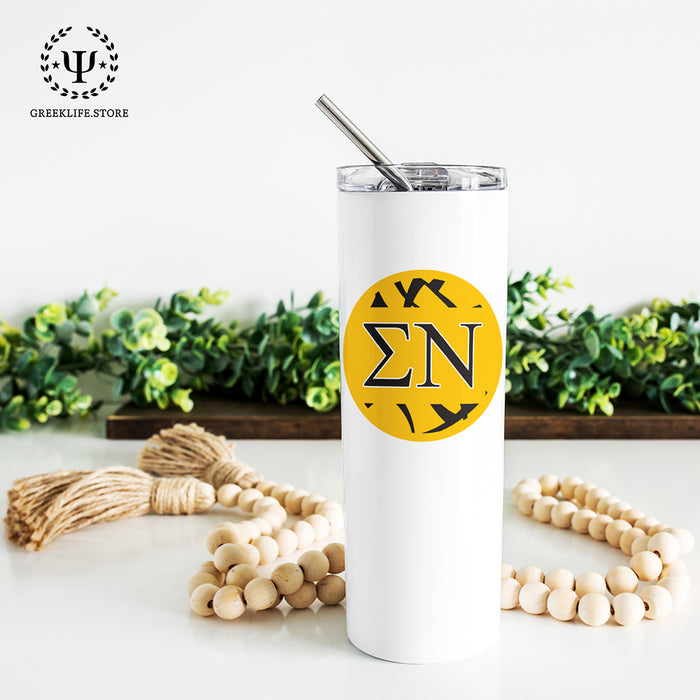 Sigma Nu Stainless Steel Skinny Tumbler 20 OZ