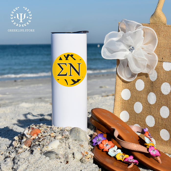Sigma Nu Stainless Steel Skinny Tumbler 20 OZ