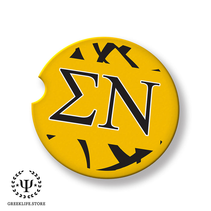 Sigma Nu Car Coasters (Set of 2)