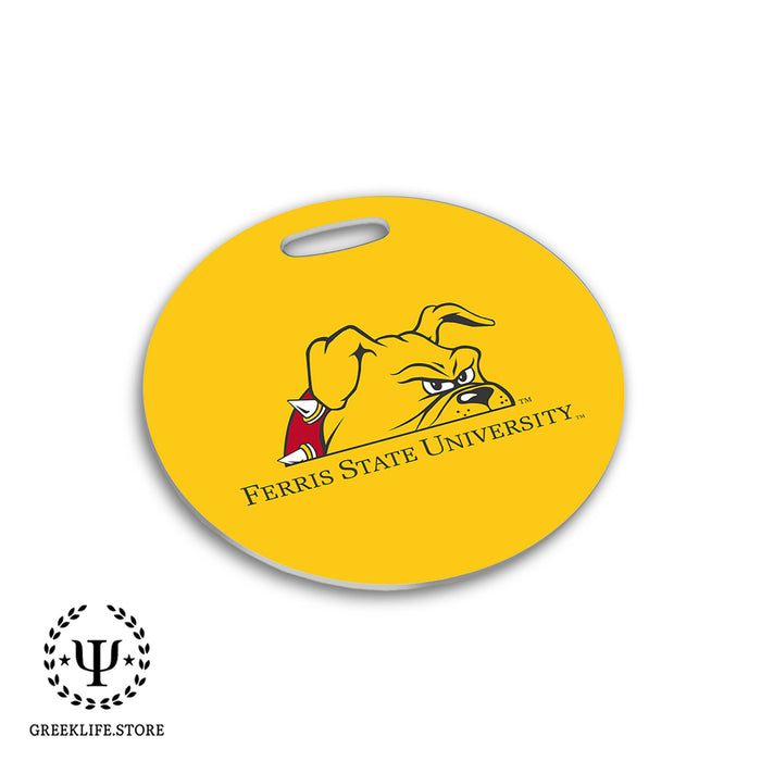 Ferris State University Luggage Bag Tag (round)