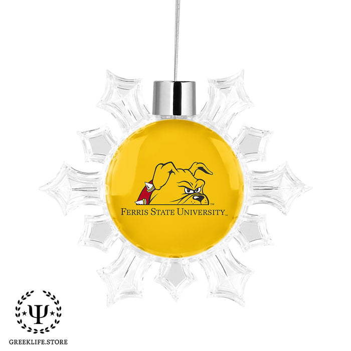 Ferris State University Christmas Ornament - Snowflake