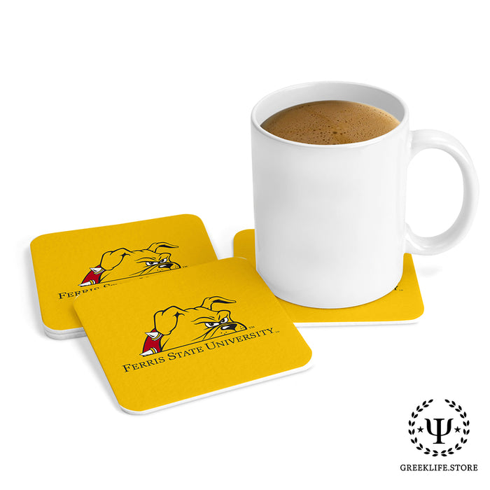 Ferris State University Beverage Coasters Square (Set of 4)