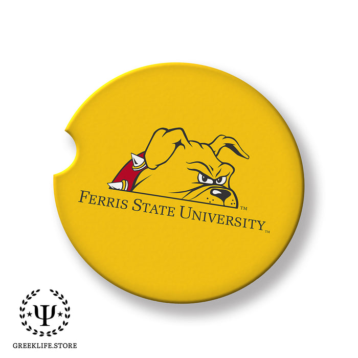 Ferris State University Car Cup Holder Coaster (Set of 2)