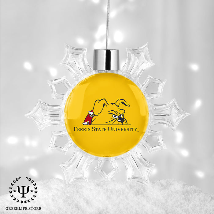 Ferris State University Christmas Ornament - Snowflake
