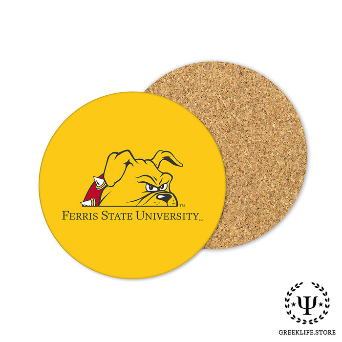 Ferris State University Beverage coaster round (Set of 4)