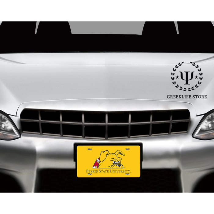 Ferris State University Decorative License Plate