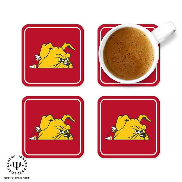 Ferris State University Beverage Coasters Square (Set of 4)
