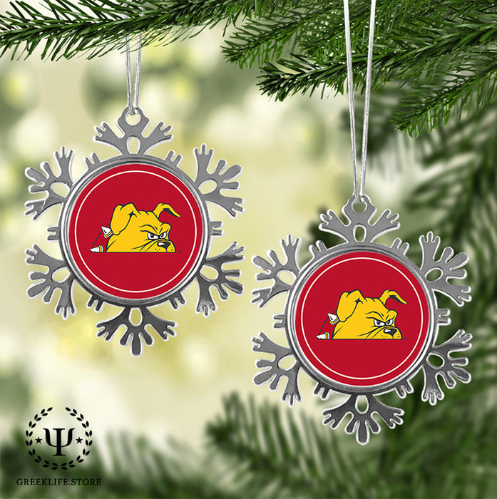 Ferris State University Christmas Ornament - Snowflake Metal