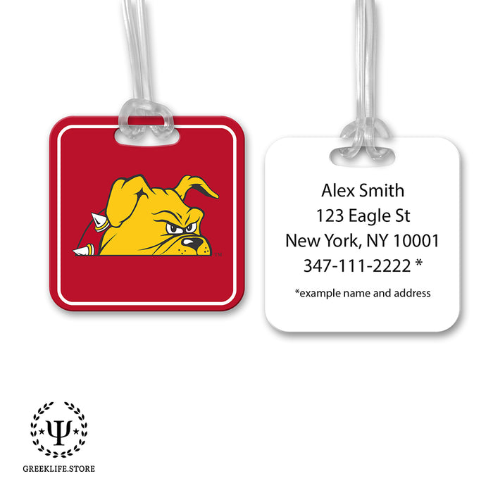 Ferris State University Luggage Bag Tag (square)