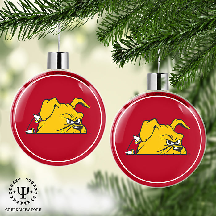 Ferris State University Christmas Ornament Flat Round
