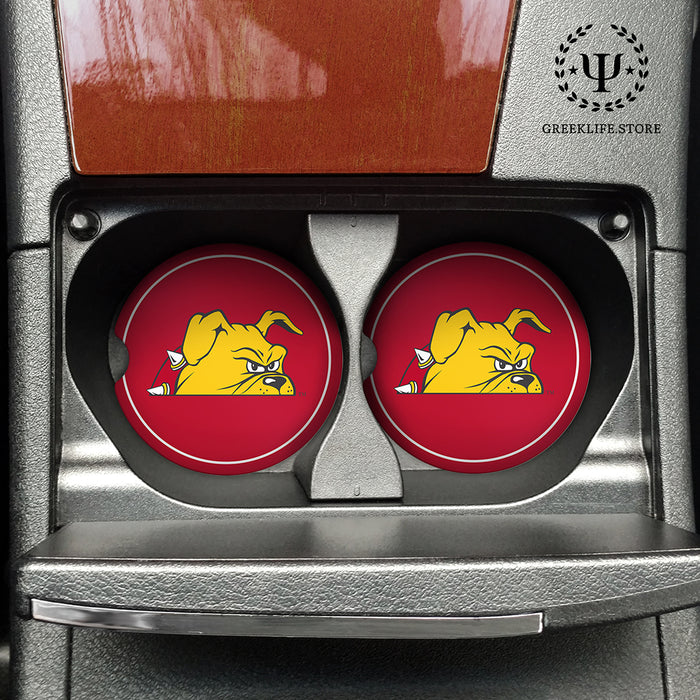 Ferris State University Car Cup Holder Coaster (Set of 2)