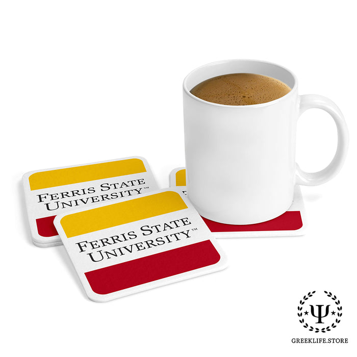 Ferris State University Beverage Coasters Square (Set of 4)