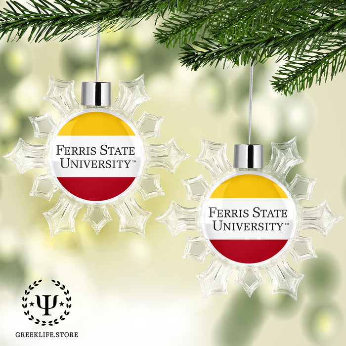 Ferris State University Christmas Ornament - Snowflake