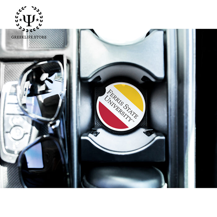 Ferris State University Car Cup Holder Coaster (Set of 2)