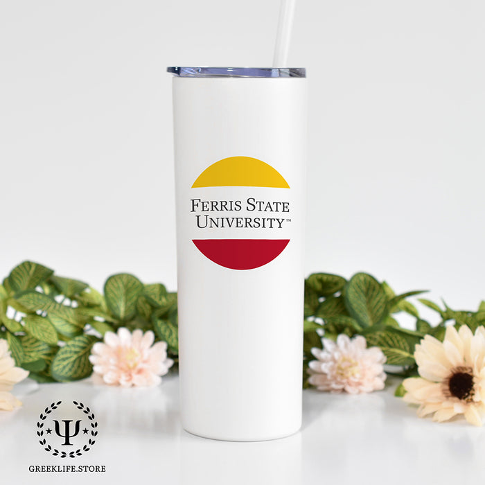 Ferris State University Stainless Steel Skinny Tumbler 20 OZ