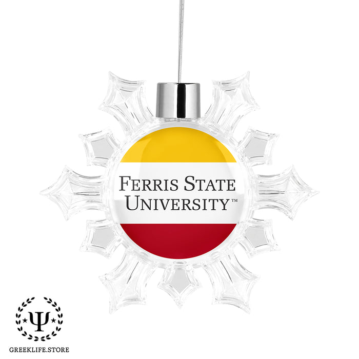 Ferris State University Christmas Ornament - Snowflake