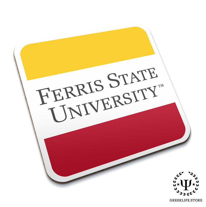 Ferris State University Beverage Coasters Square (Set of 4)