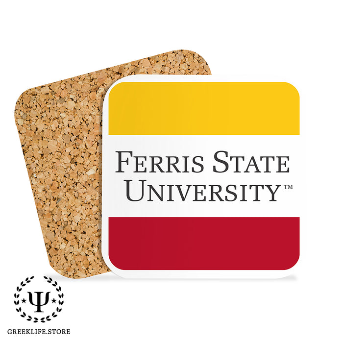 Ferris State University Beverage Coasters Square (Set of 4)