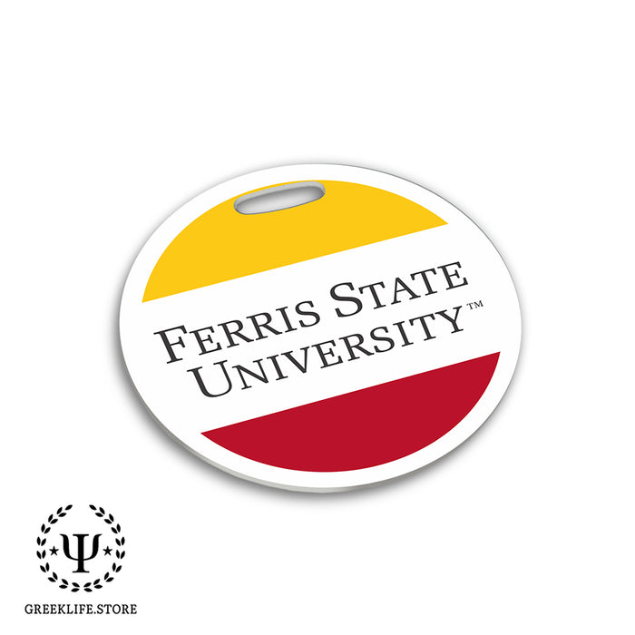 Ferris State University Luggage Bag Tag (round)