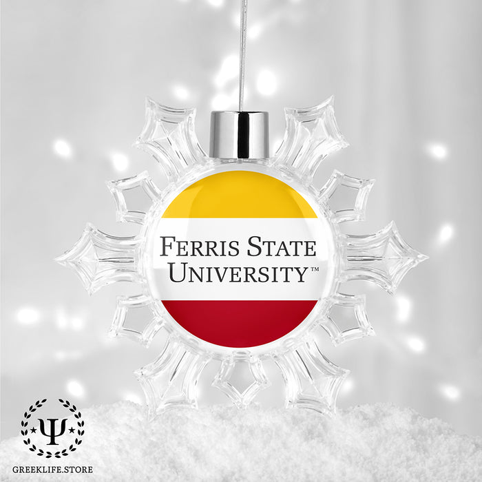 Ferris State University Christmas Ornament - Snowflake