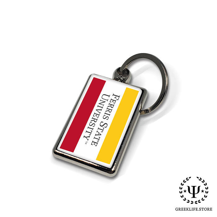 Ferris State University Keychain Rectangular