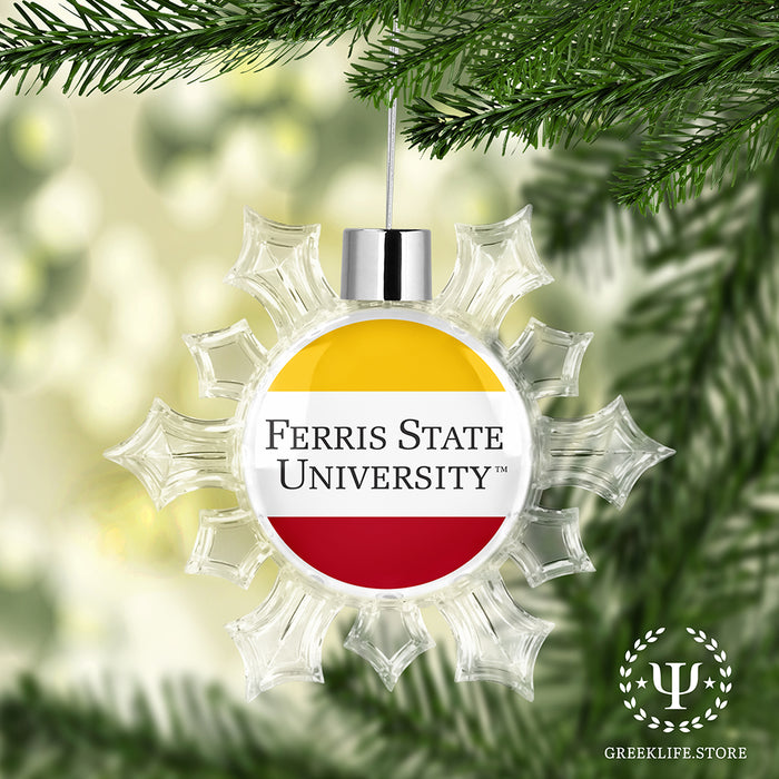 Ferris State University Christmas Ornament - Snowflake