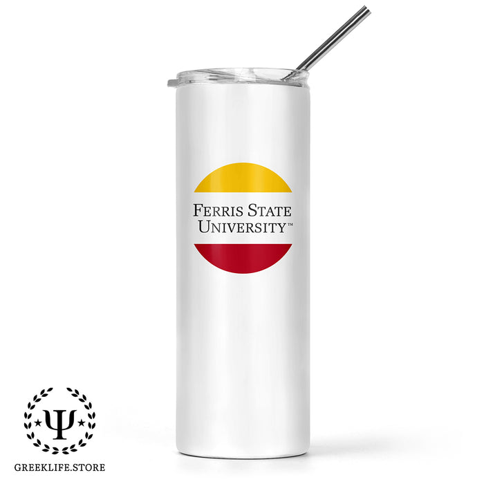 Ferris State University Stainless Steel Skinny Tumbler 20 OZ