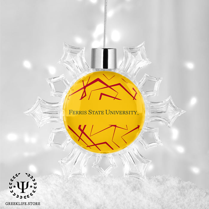 Ferris State University Christmas Ornament - Snowflake