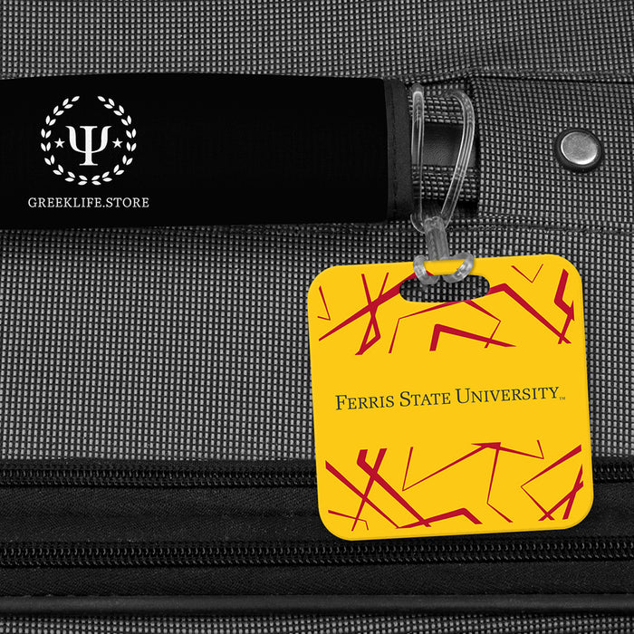 Ferris State University Luggage Bag Tag (square)
