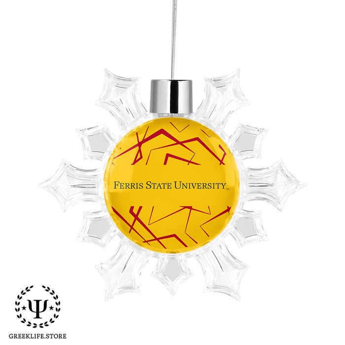 Ferris State University Christmas Ornament - Snowflake