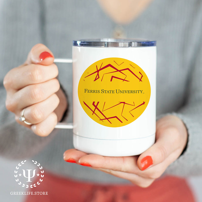 Ferris State University Stainless Steel Travel Mug 13 OZ
