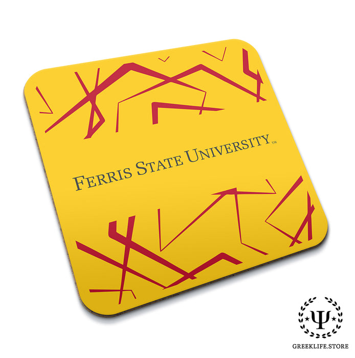 Ferris State University Beverage Coasters Square (Set of 4)